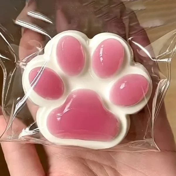 Cat Paw Squishy Anti-Stress Foot Squishy Toys Taba Squishy Kedi Patisi Squishy Soft Jelly Feel Squishy Table Anxiety Relief Gift