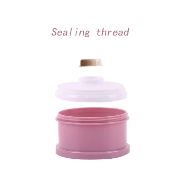 4 Layer Portable Newborn Baby Food Container Box Essential Cereal Milk Powder Box Infant Kids Formula Milk Container Cartoon - Image 6